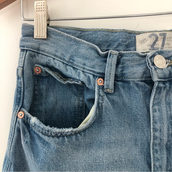 Free People - We The Free Distressed High Waist tapered skinny Jeans | 27 - Picture 4 of 16